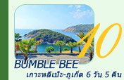 Bumble Bee 6วัน5คืน ไม่รู้ ยิ่งสนุก และทำได้ เกาะหลีเป๊ะ-ภูเก็ต